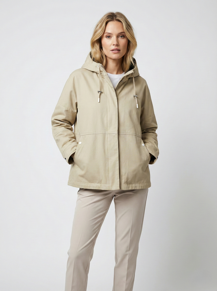 Isaia, 62 cm. - Tekstil - Kvinder - Dark Beige