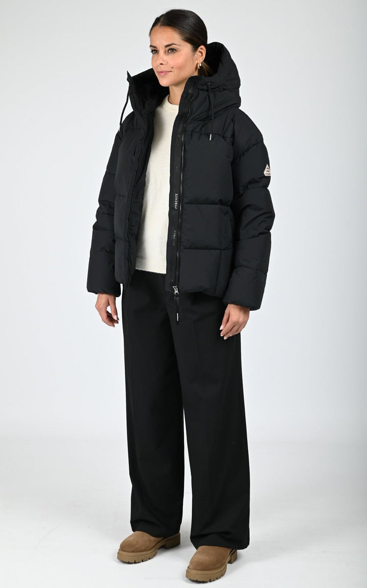 Harmonie Puffer Jacket - Black - Women