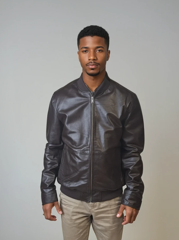 Benn - Lamb Thick Dace Leather -Man - Smuk Brun