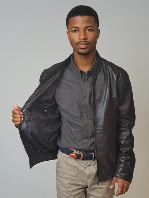 Benn - Lamb Thick Dace Leather -Man - Smuk Brun