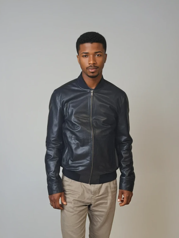 Benn - Lamb Thick Dace Læder - Man - Sort