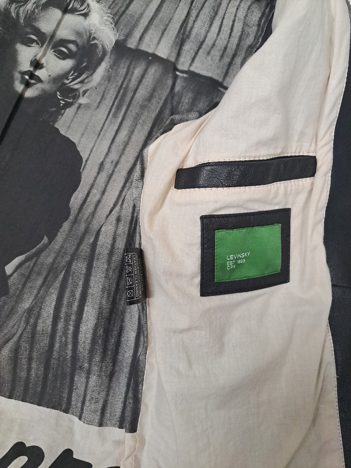 Marilyn - ged gnides af læder- kvinder - sort