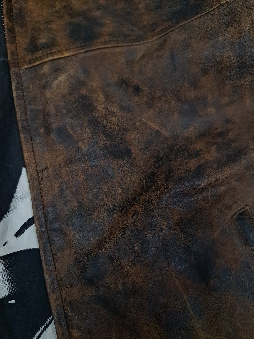 James Dean, 65 cm. - Krave - Læder - Mand - Brun