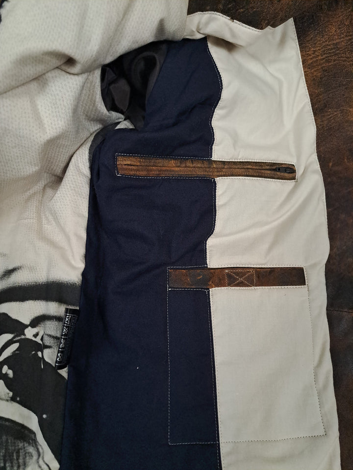 James Dean, 65 cm. - Krave - Læder - Mand - Brun