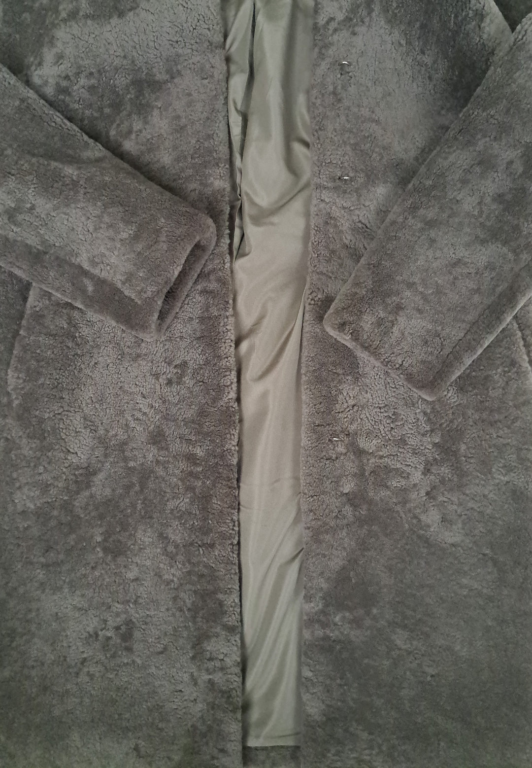 Filuka, 100 cm. - Krave - Curly Lamb - Kvinder - Taupe