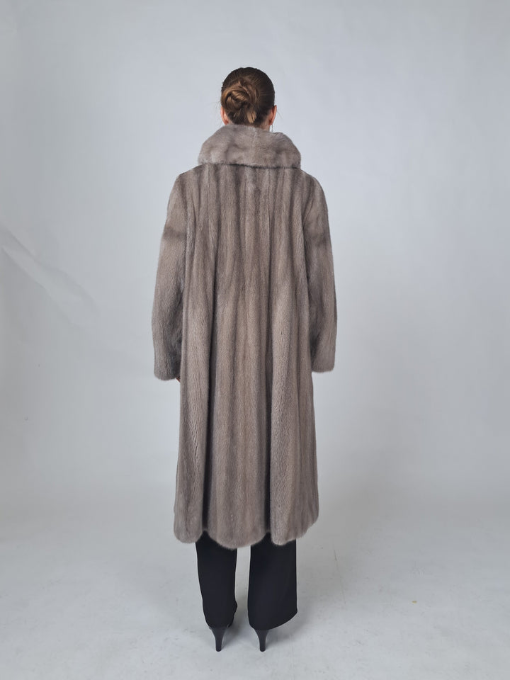 Alina, 110 cm. - Mink Let Out - Dam - Silverblå