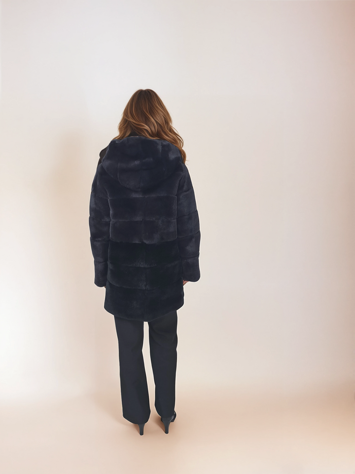 Imelda, 80 cm. - Rex - Dam - Charcoal & Black