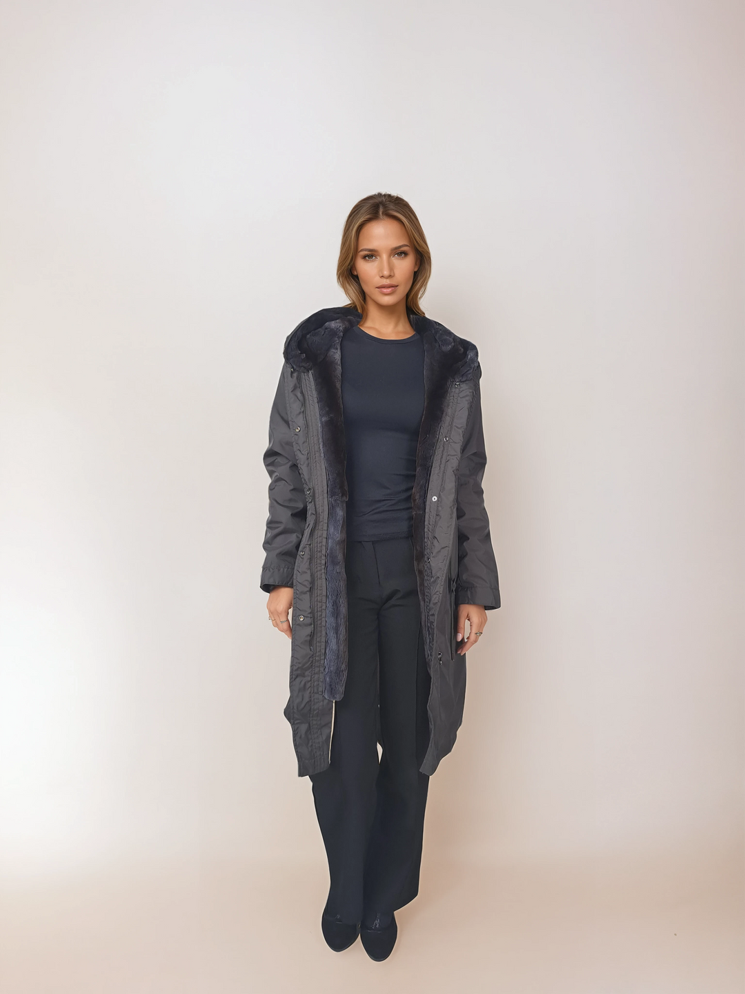 Calgary, 95 cm. - Huva - Textil - Dam - Armé