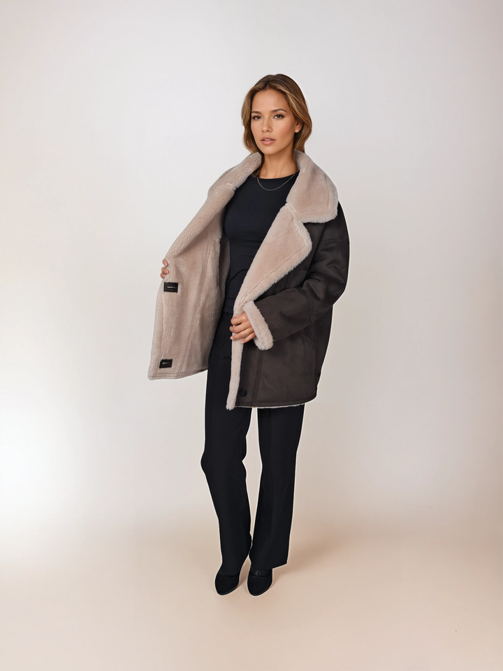 Ibi 75 cm. - Air Wool - Damer - Kastanje