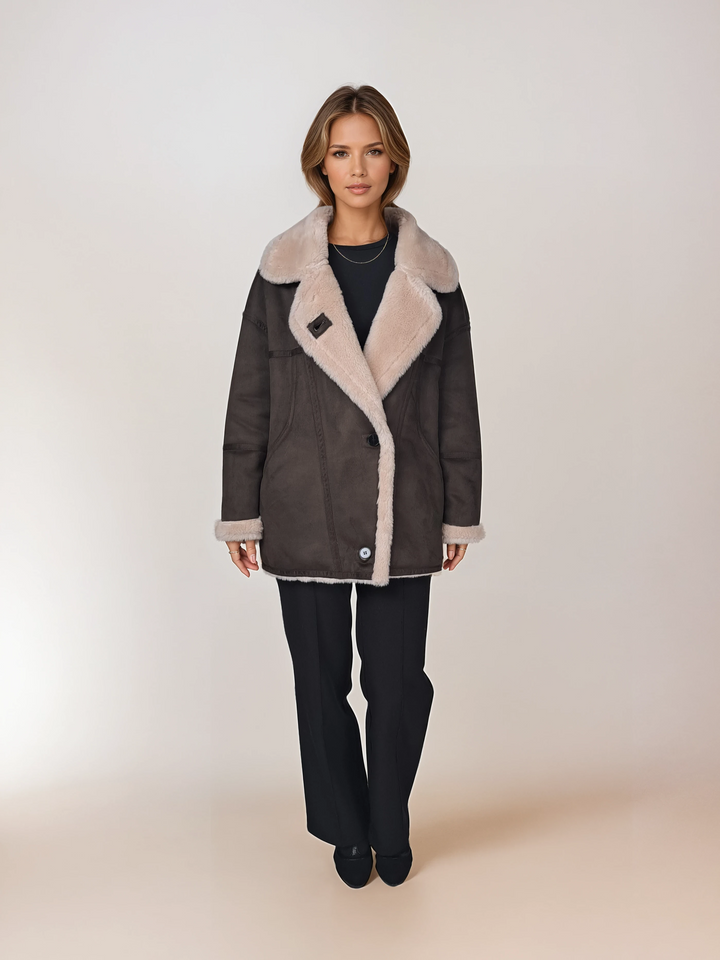 Ibi 75 cm. - Air Wool - Damer - Kastanje