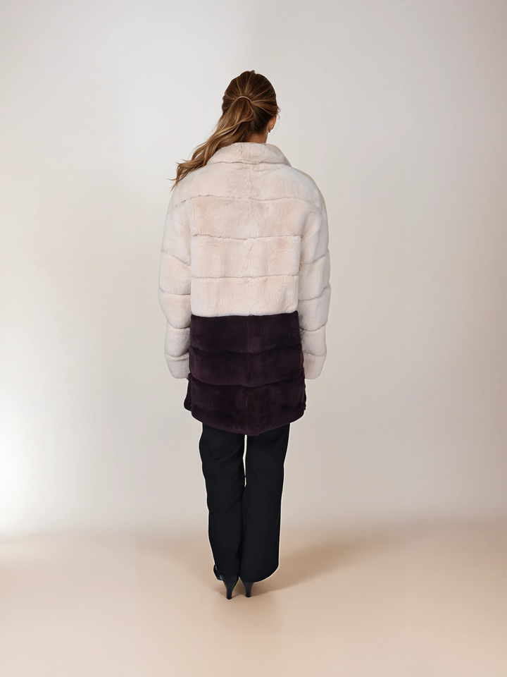 Hachan, 80 cm. - Rex - Kvinnor - Ivory & Wine