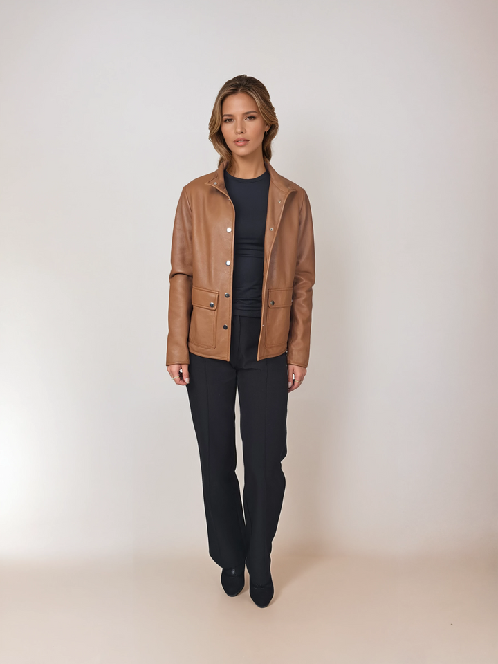 Illina, 61 cm. - Lamb Dior Leather - Kvinner - Karamell