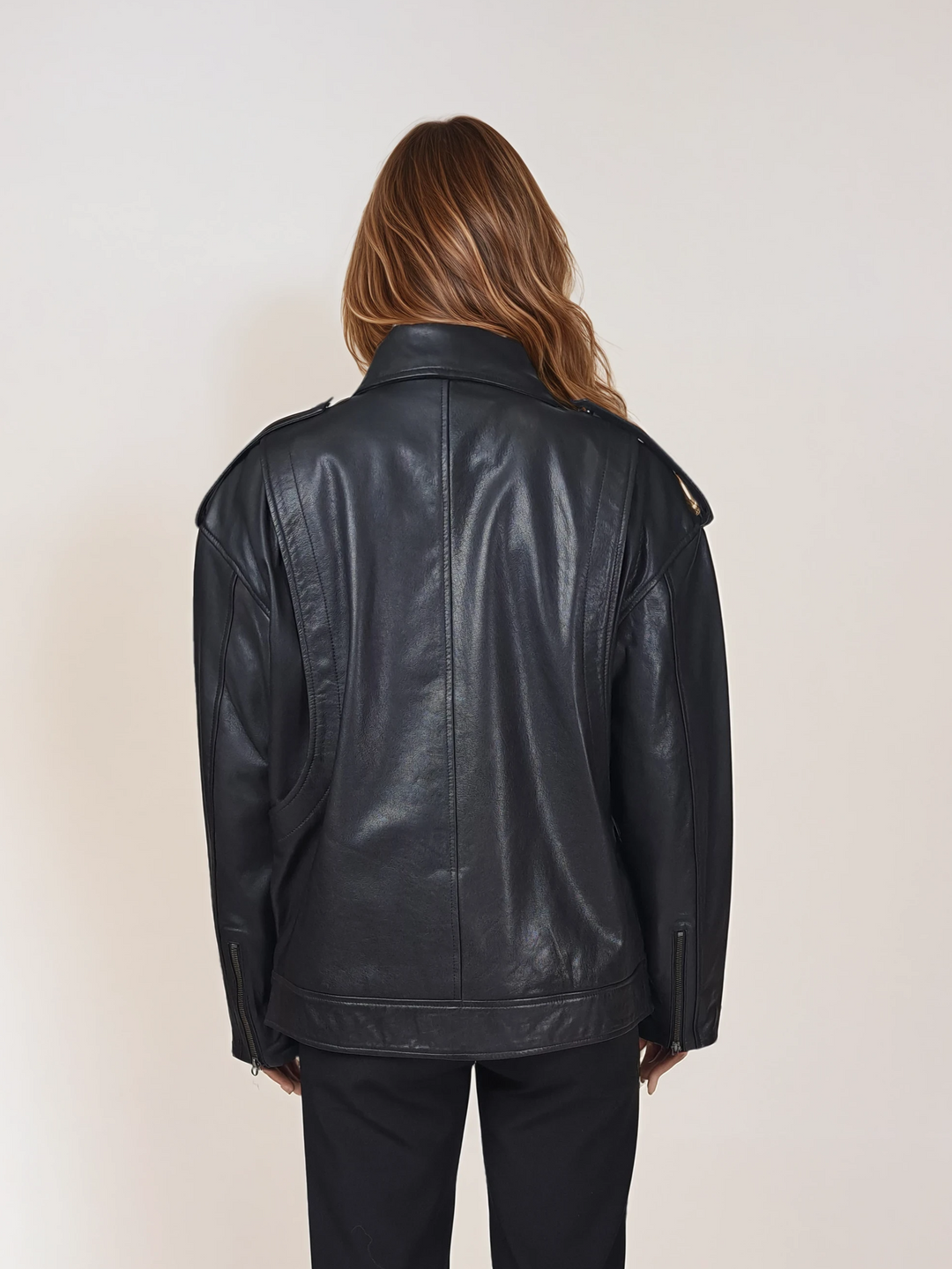 Illy, 62 cm. - Gedelæder - Dame - Sort