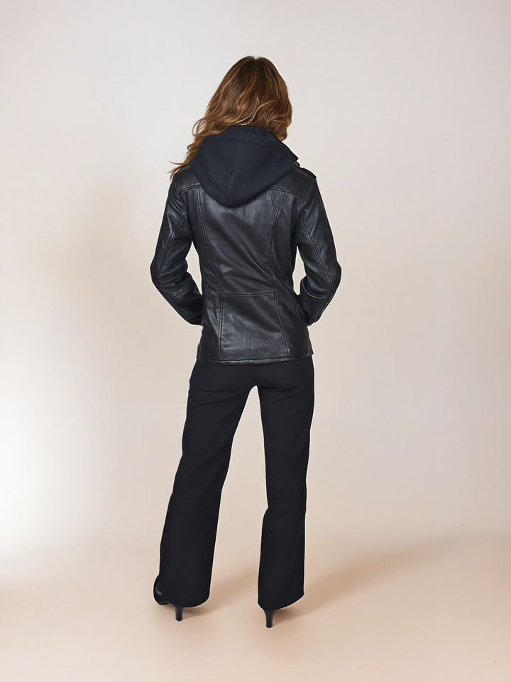 Hollis, 65 cm. - Sheep Leather - Women - Black