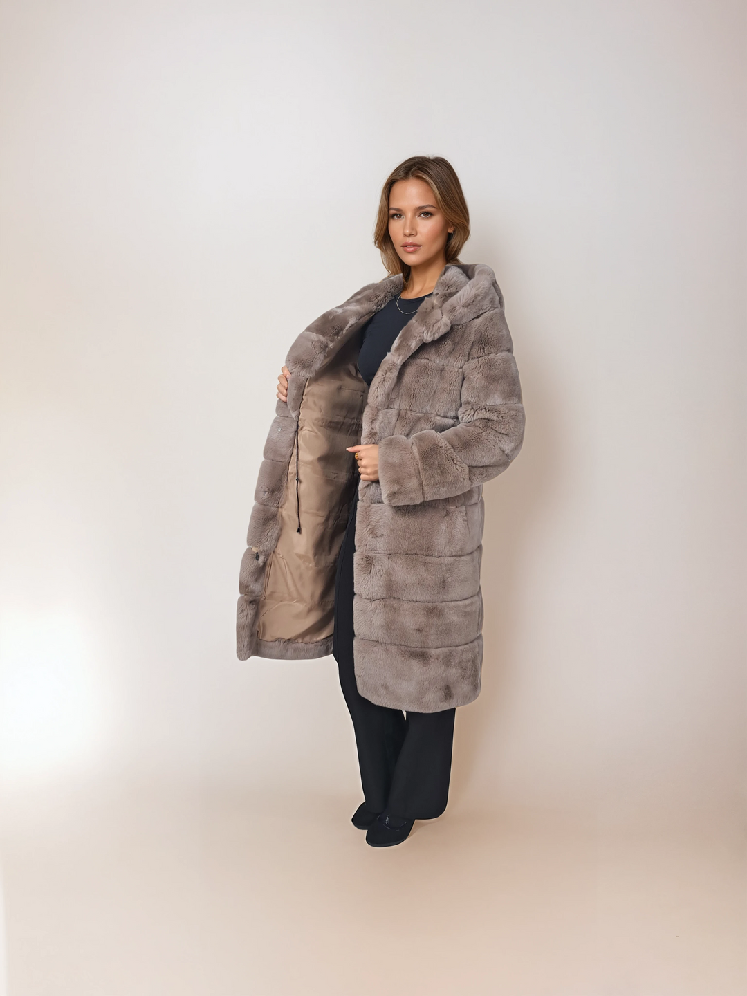 Petrovski, 100 cm. - Huva - Rex - Dam - Cafe Latte