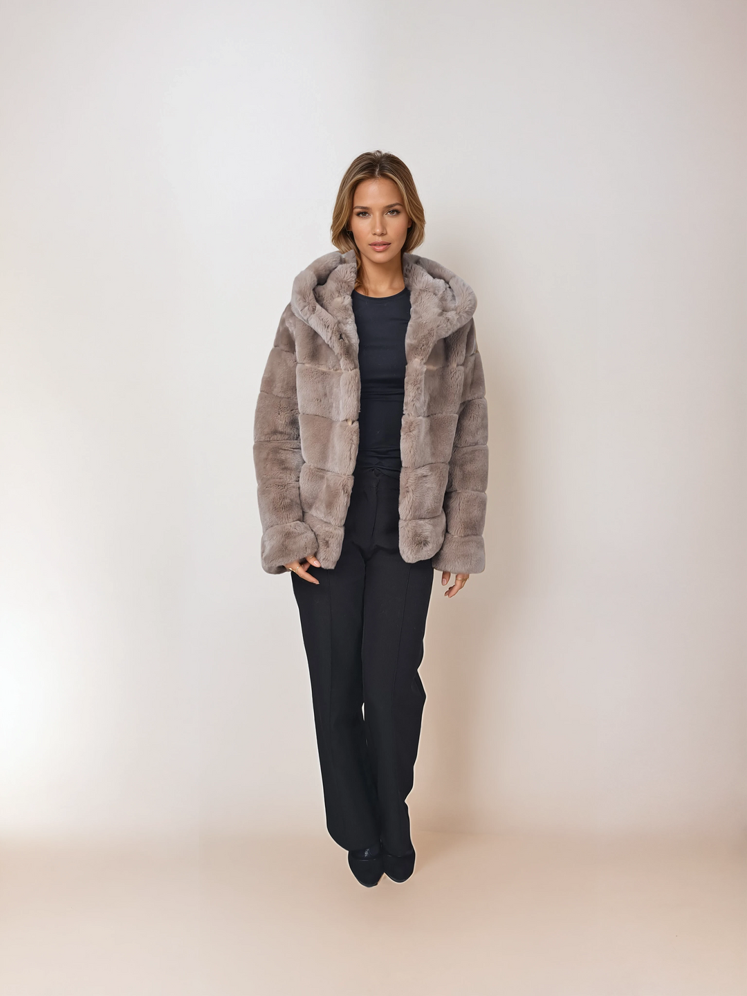 Petrovski, 60 cm. - Huva - Rex - Dam - Cafe Latte