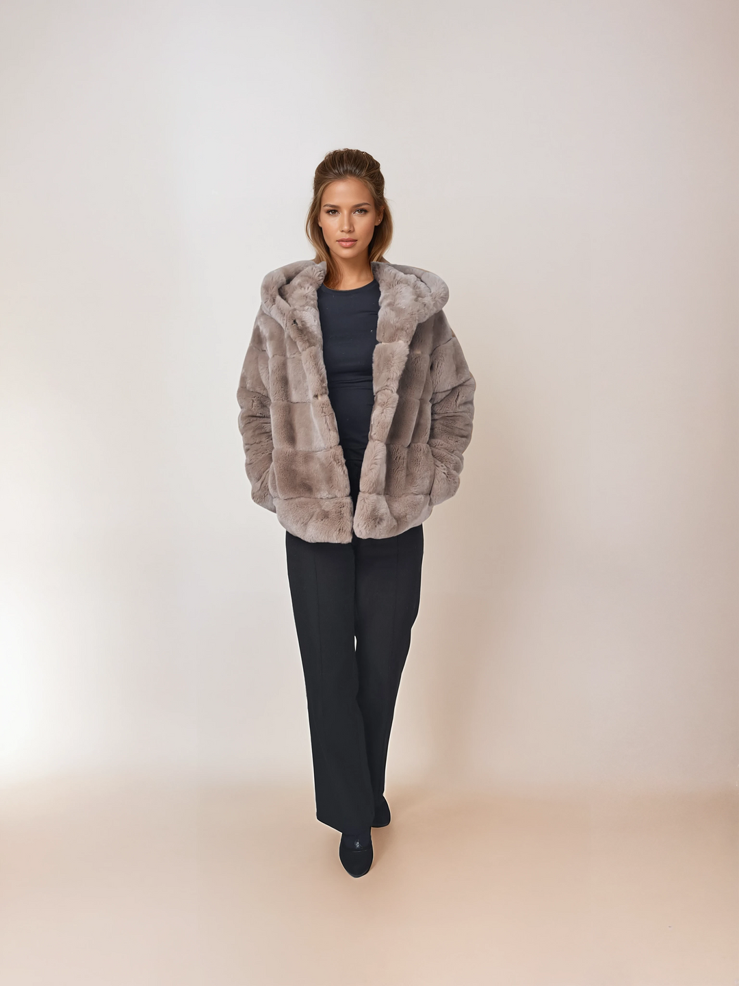 Petrovski, 60 cm. - Huva - Rex - Dam - Cafe Latte