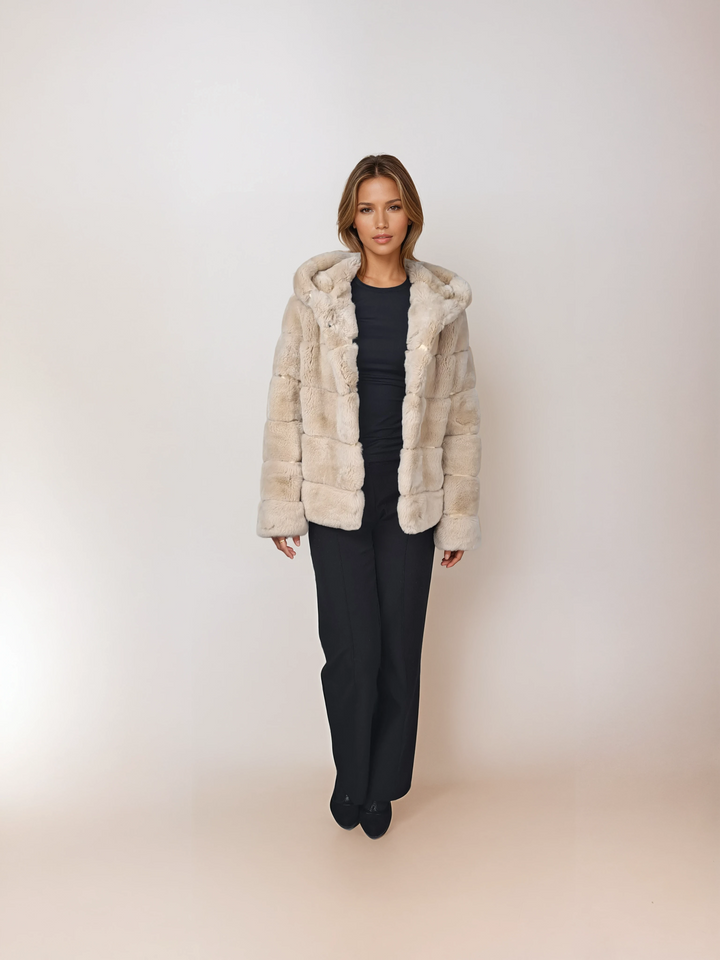 Petrovski, 60 cm. - Hood - Rex - Kvinner - Krem