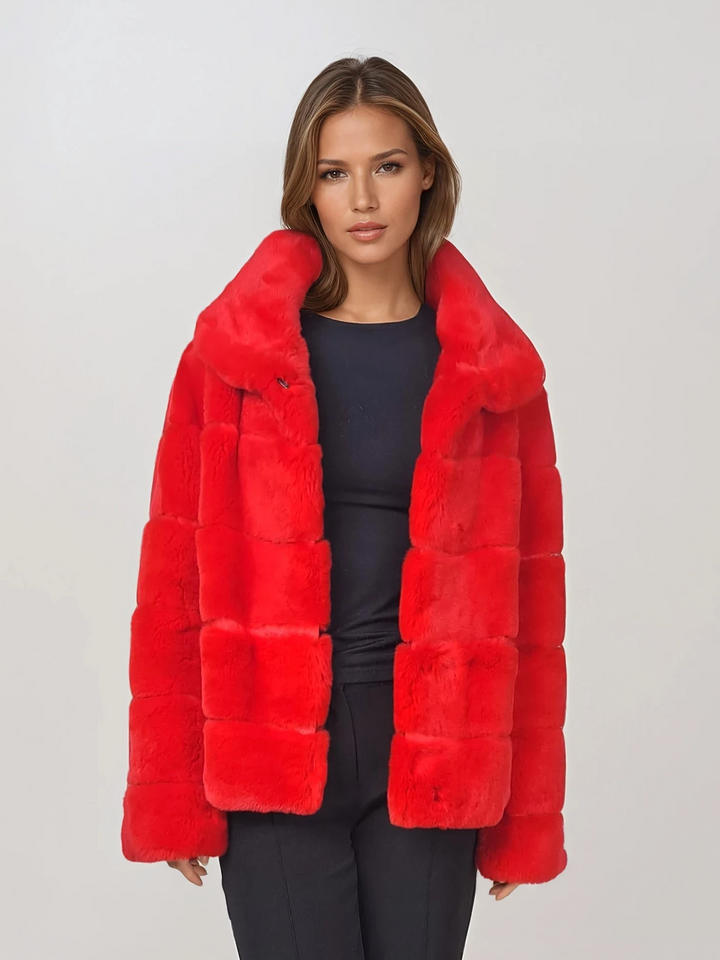 Petrovski, 60 cm. - Krage - Rex - Dam - Röd