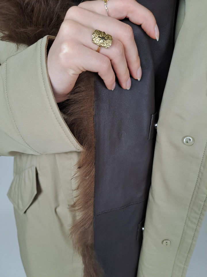 Ivana, 97 cm. - Textil - Damen - Off White