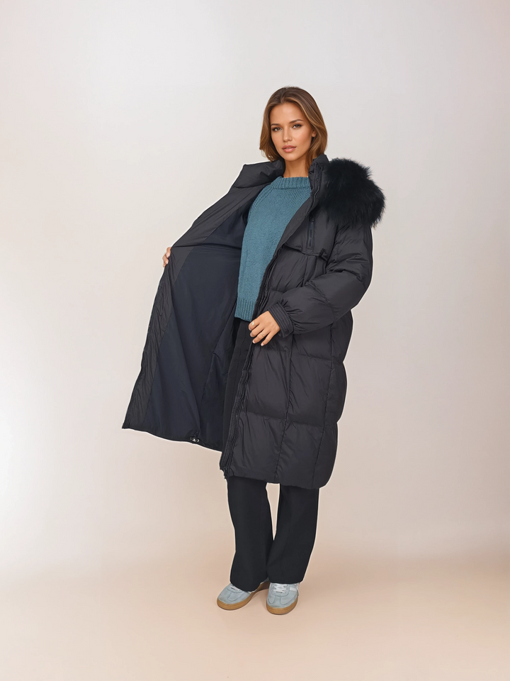 Izon, 105 cm. - Down - Women - Black