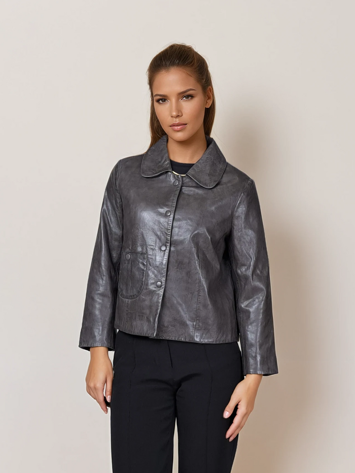 Marley, 53 cm. - Krave - Lamme Luxur Læder - Damer - Grå