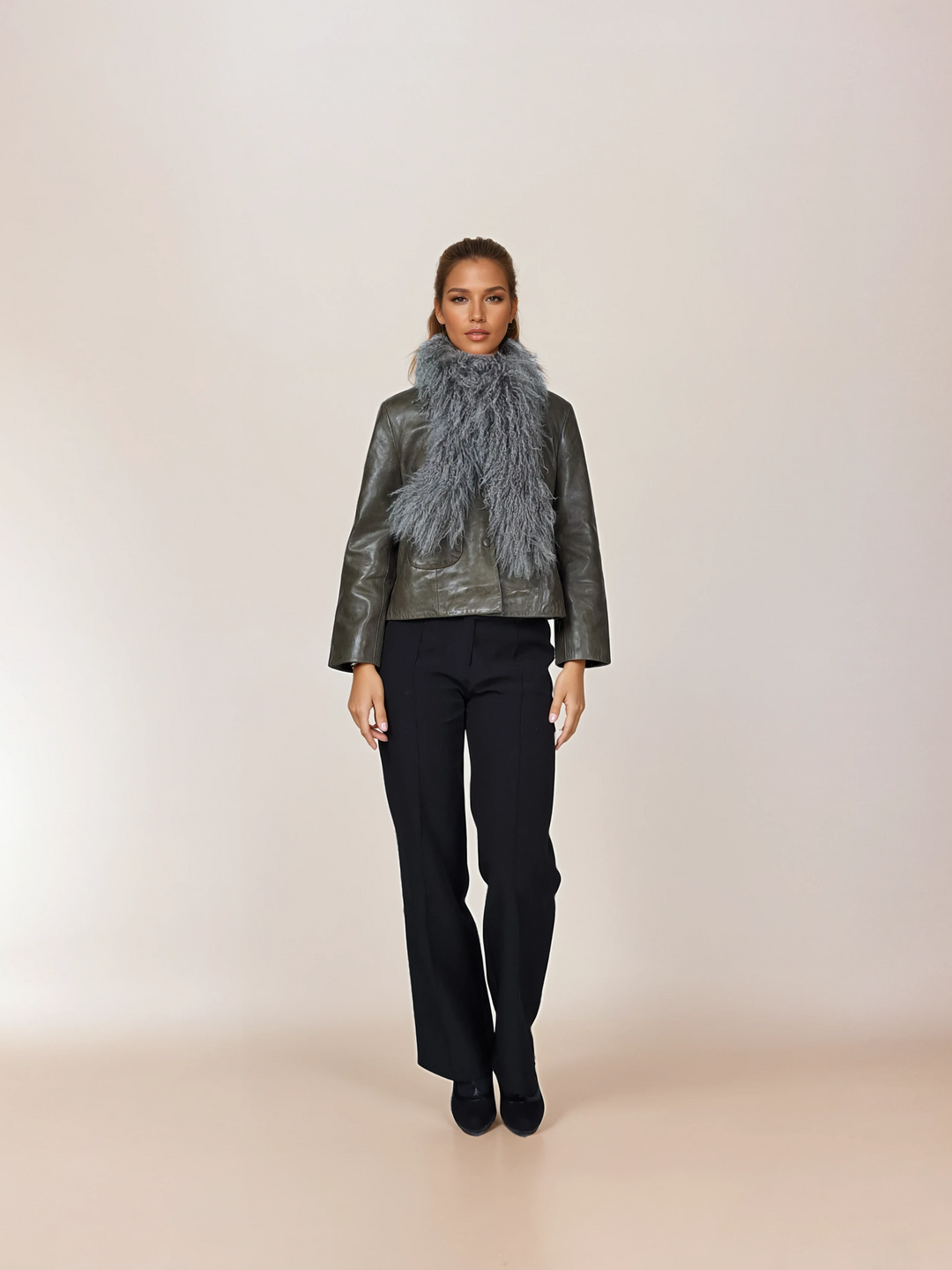 Collar - Kalgan Lamb - Accesories - Light Grey