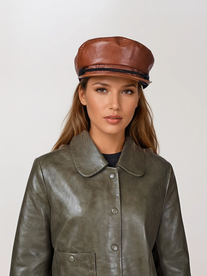 602-5256/08 HAT - Læder - Accesories - Brown