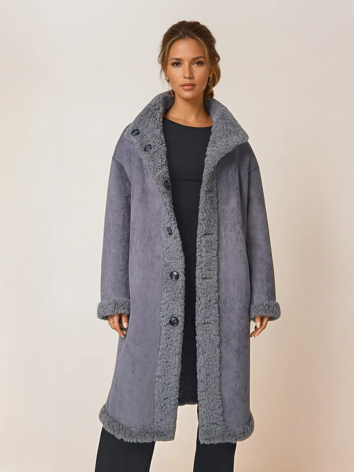 Janita, 100 cm. - Jun Airwool - Damer - Grå