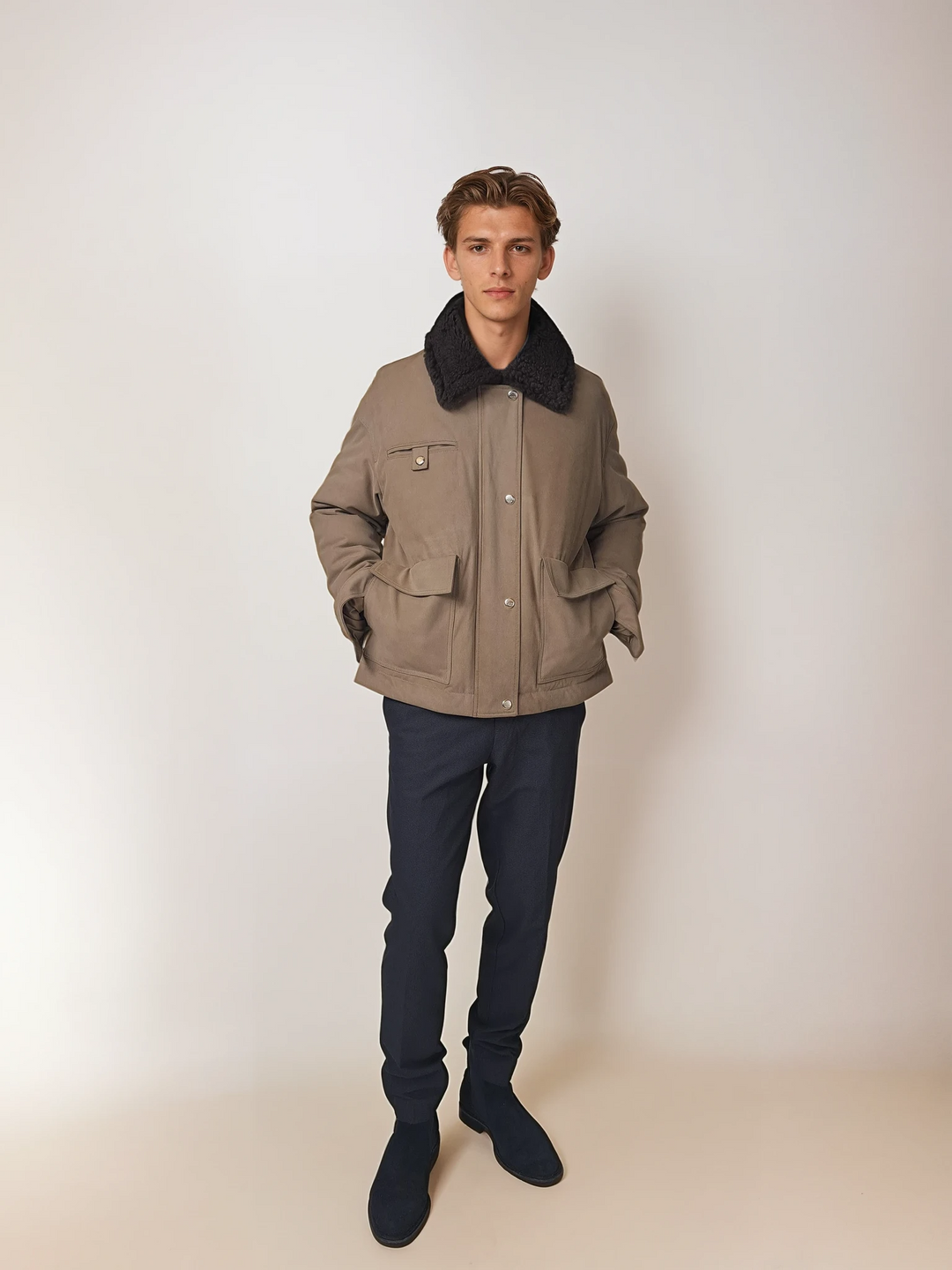 Janko, 70 cm. - Krave - Tekstil - Mand - Eg