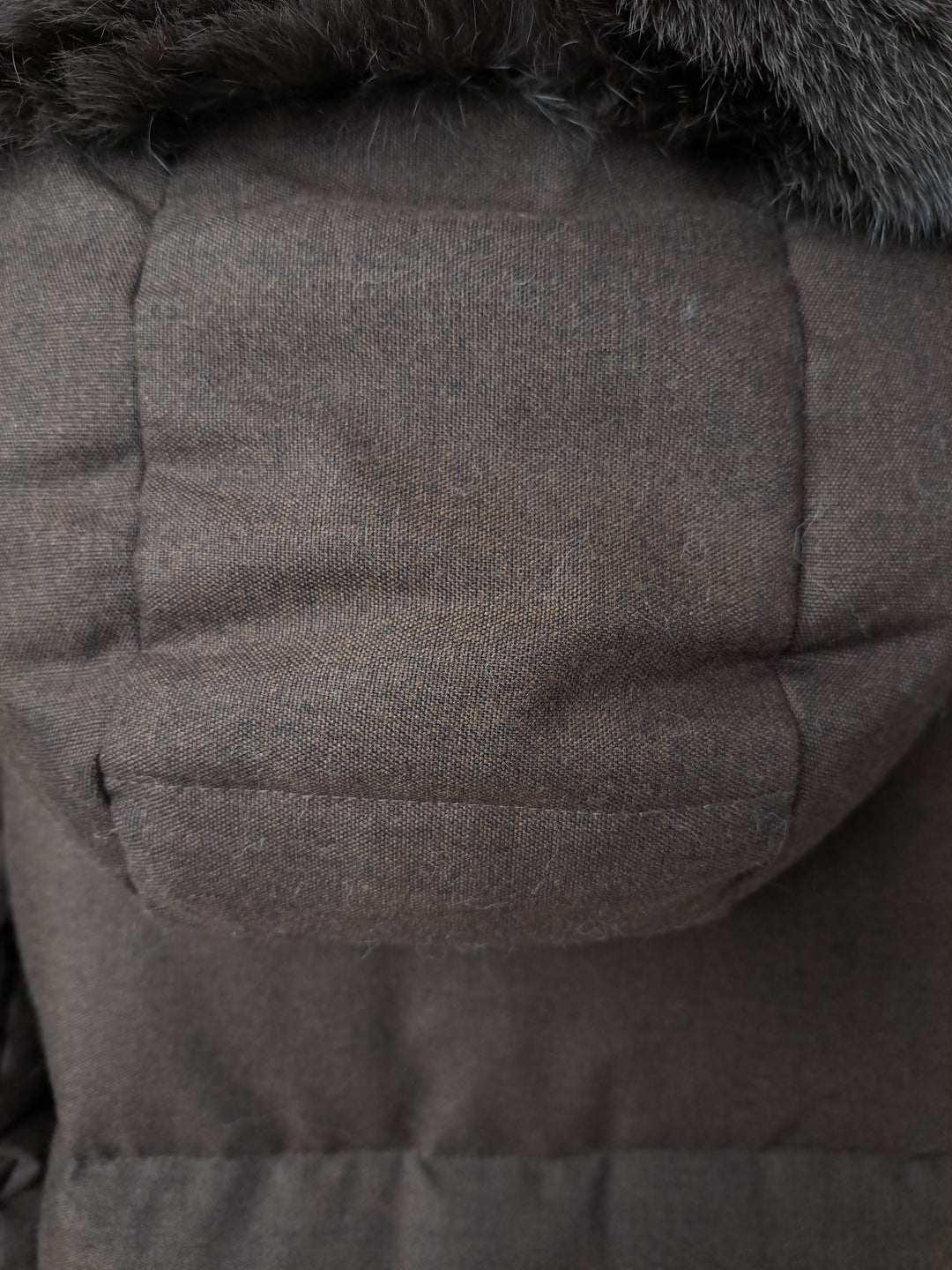 Jadaba, 65 cm. - Hætte - Dun - Damer - Brun