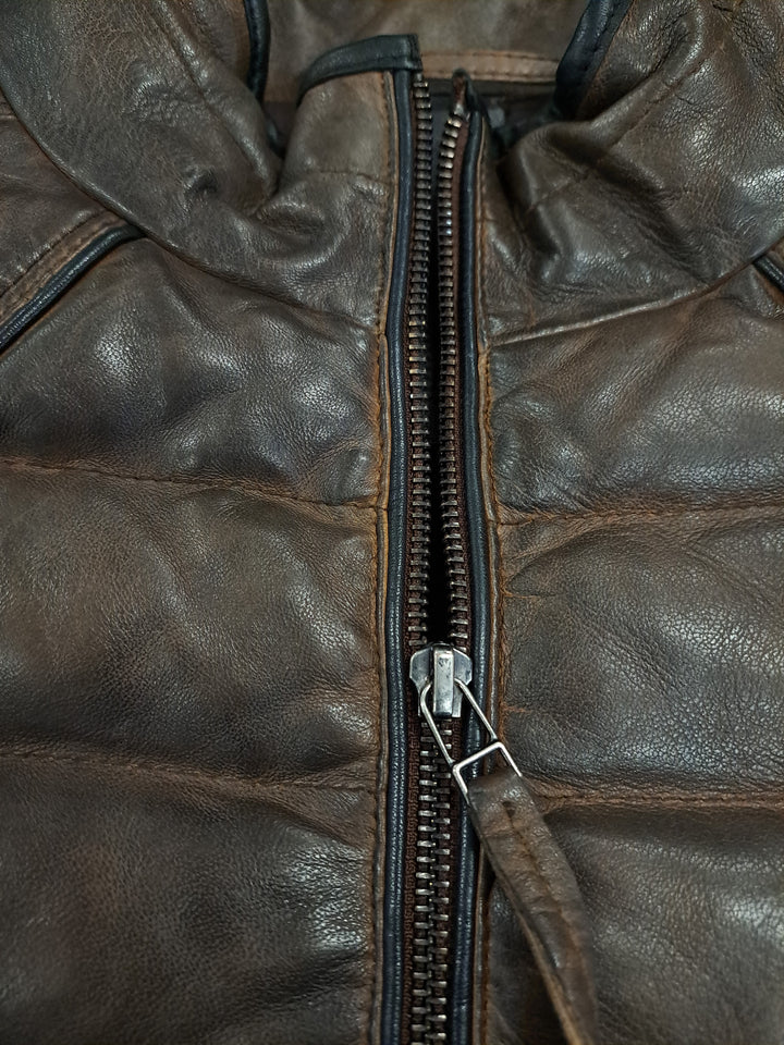 New Freddy - Lamb Leather - Man - Royal Brown