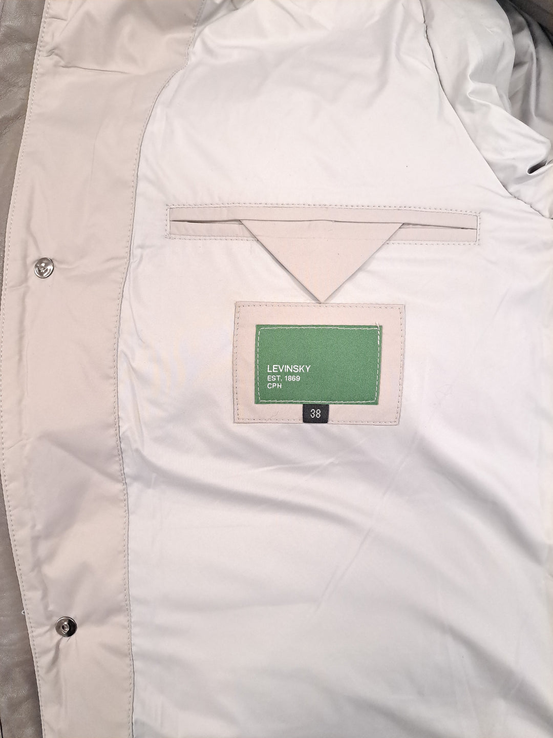 Jovina, 68 cm. - Down - Women - Grey