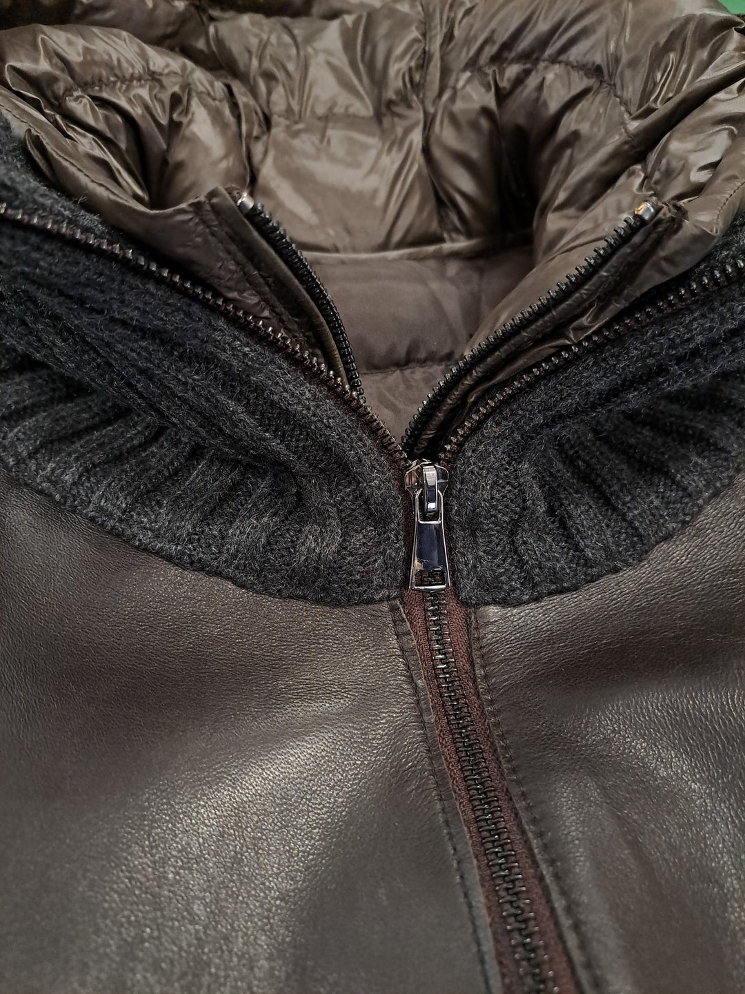 Lucia - Huva, 65 cm. - Lamm Malli Läder - Dam - Svart