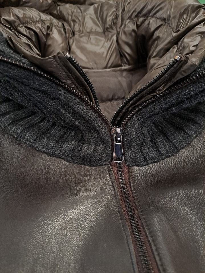 Lucia - Huva, 65 cm. - Lamm Malli Läder - Dam - Svart