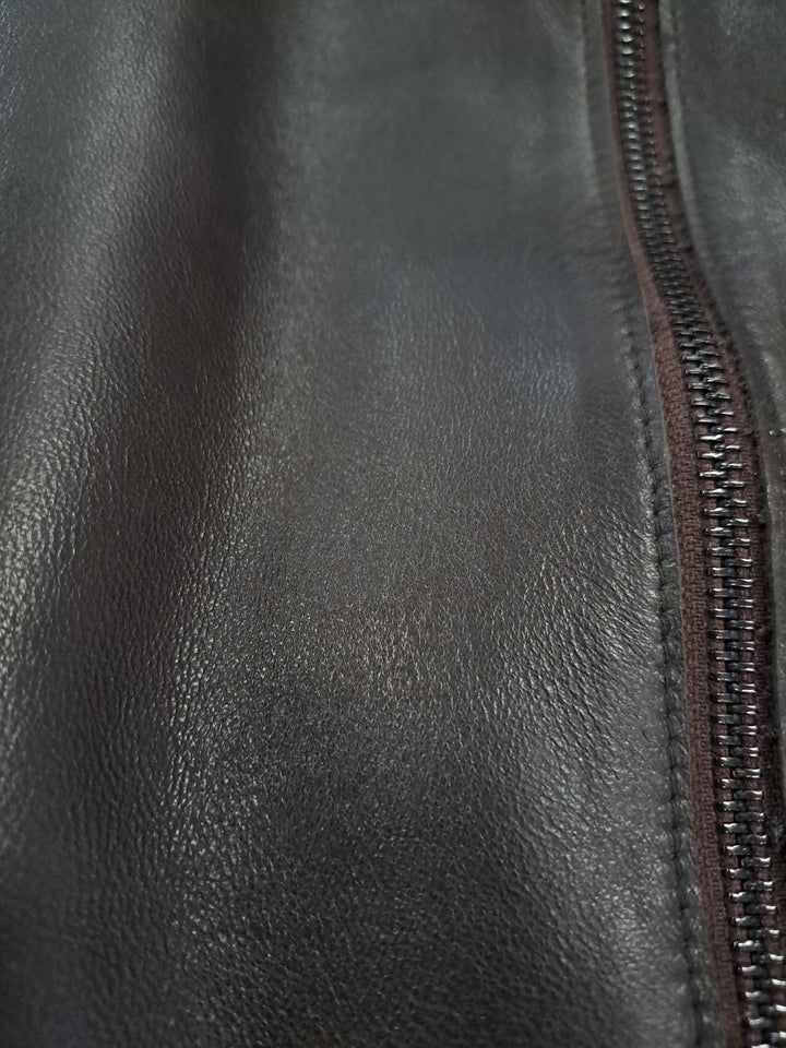 Lucia - Huva, 65 cm. - Lamm Malli Läder - Dam - Svart