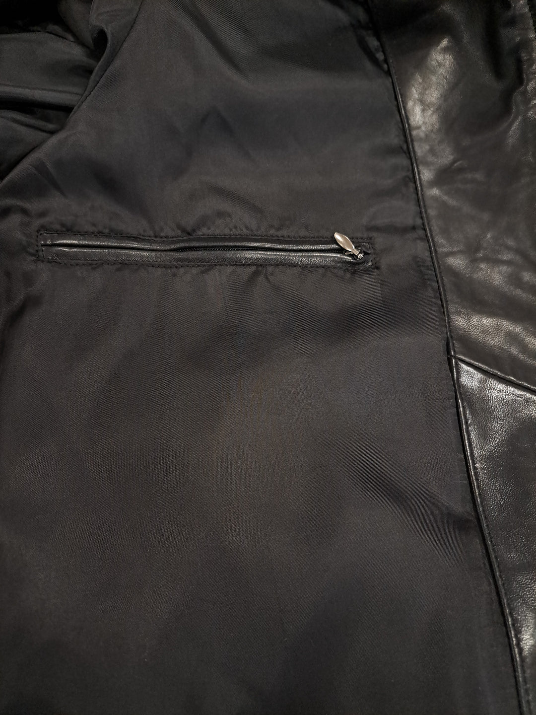 Luca, 68 cm. - Lamb Leather - Man - Black