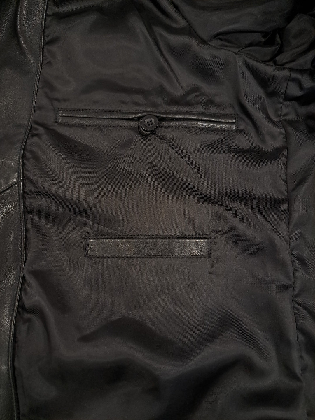 Luca, 68 cm. - Lamb Leather - Man - Black