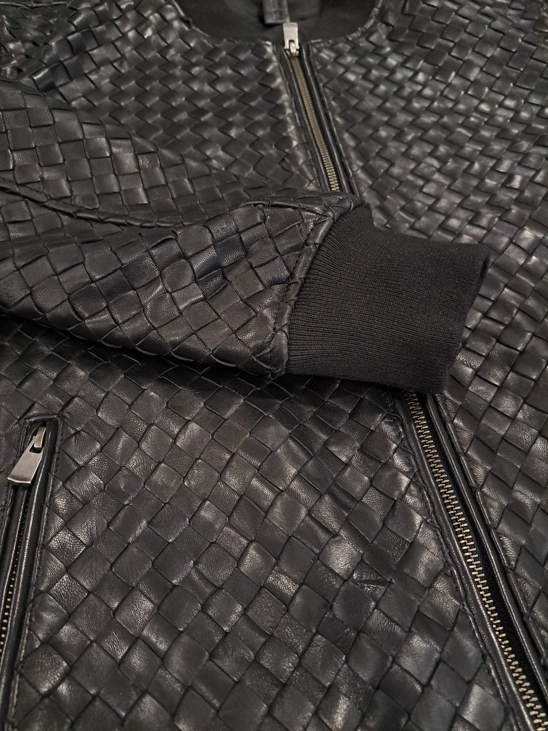 Luca, 68 cm. - Lamb Leather - Man - Black