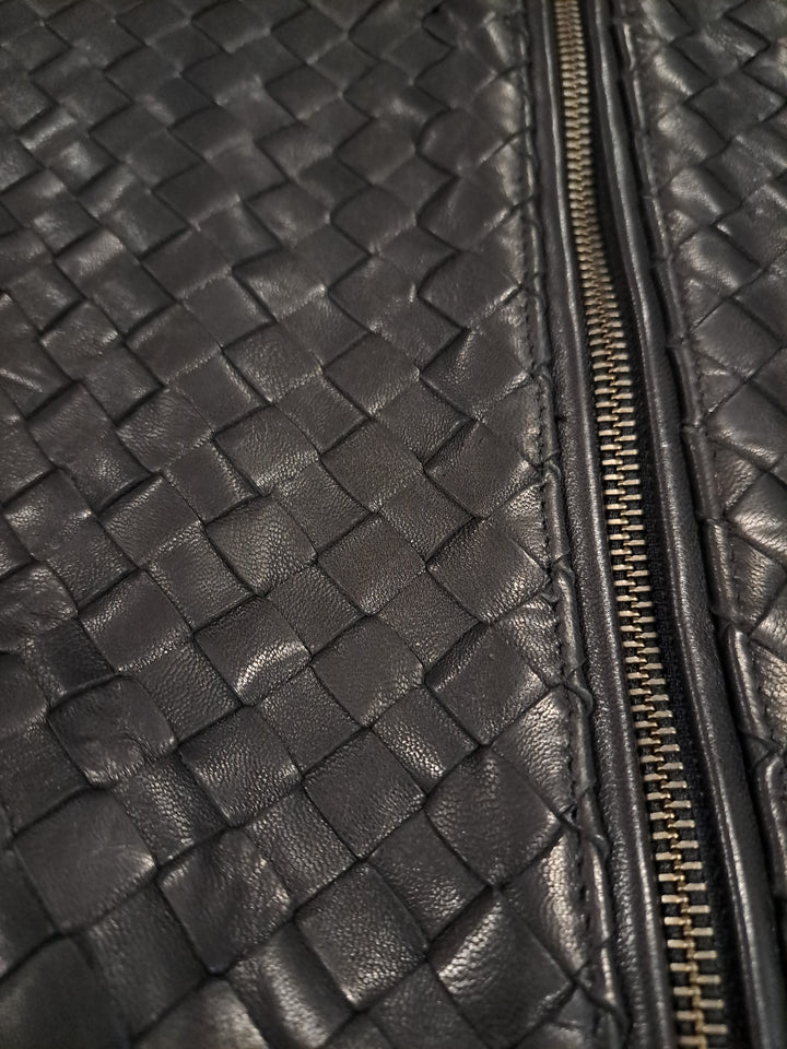 Luca, 68 cm. - Lamb Leather - Man - Black