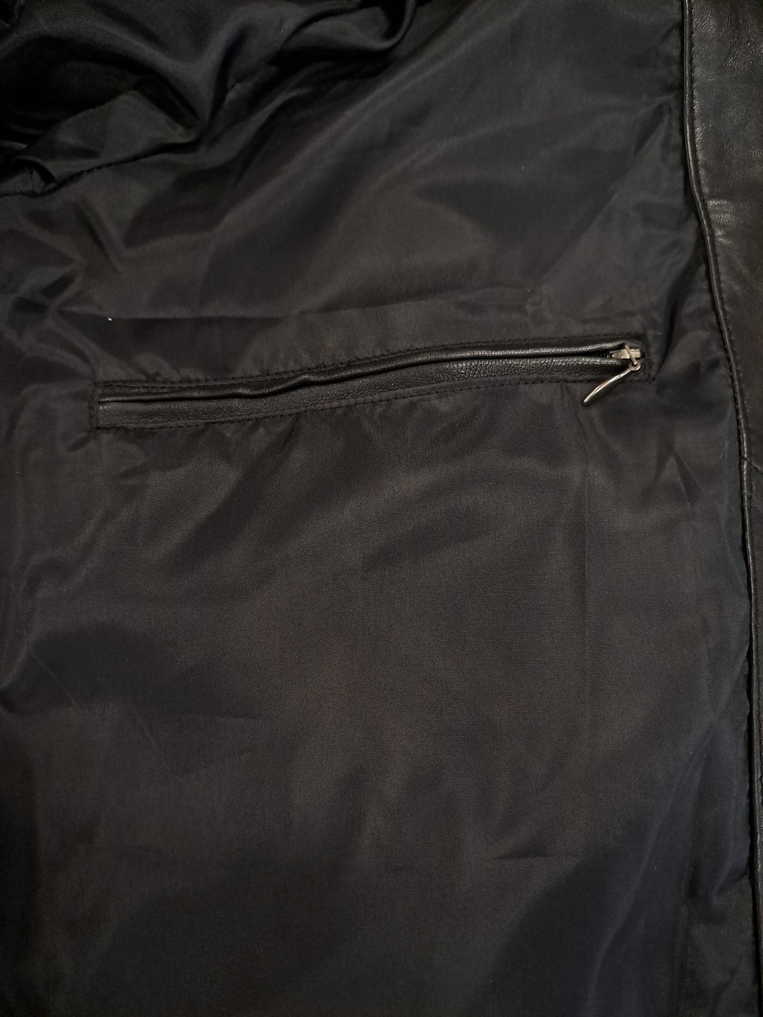 Herre 3535, 68 cm. - Lammeskinn - Man - Svart