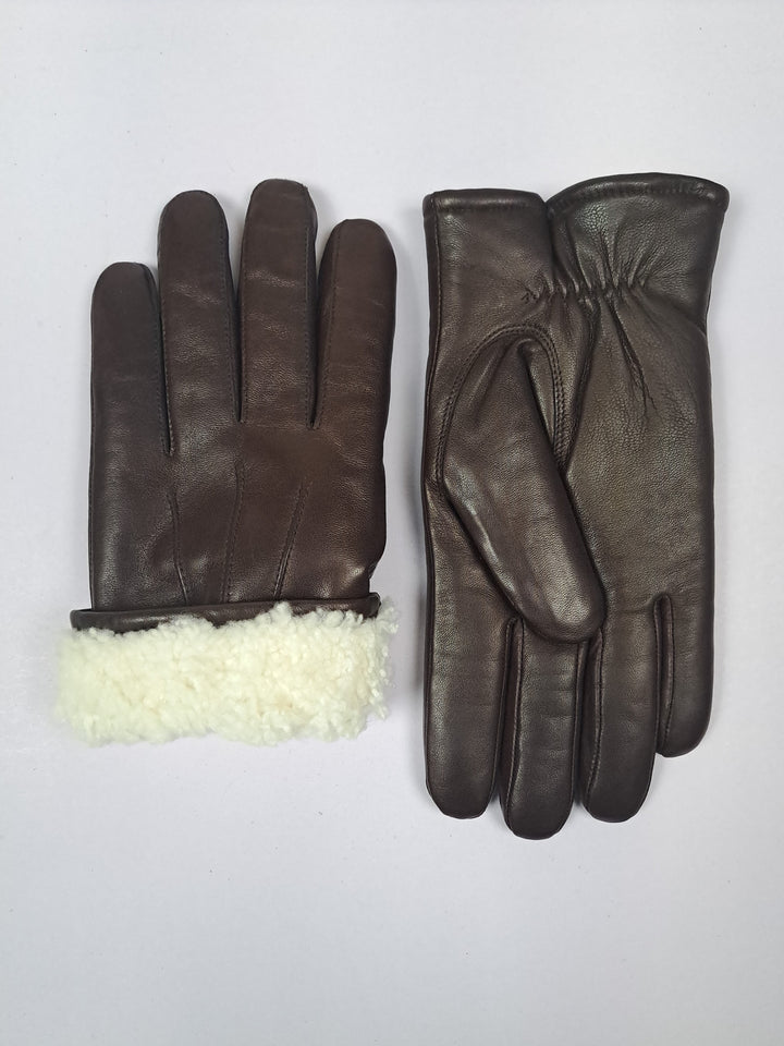 123-M Handschuhe - Schafsleder - Zubehör - Braun