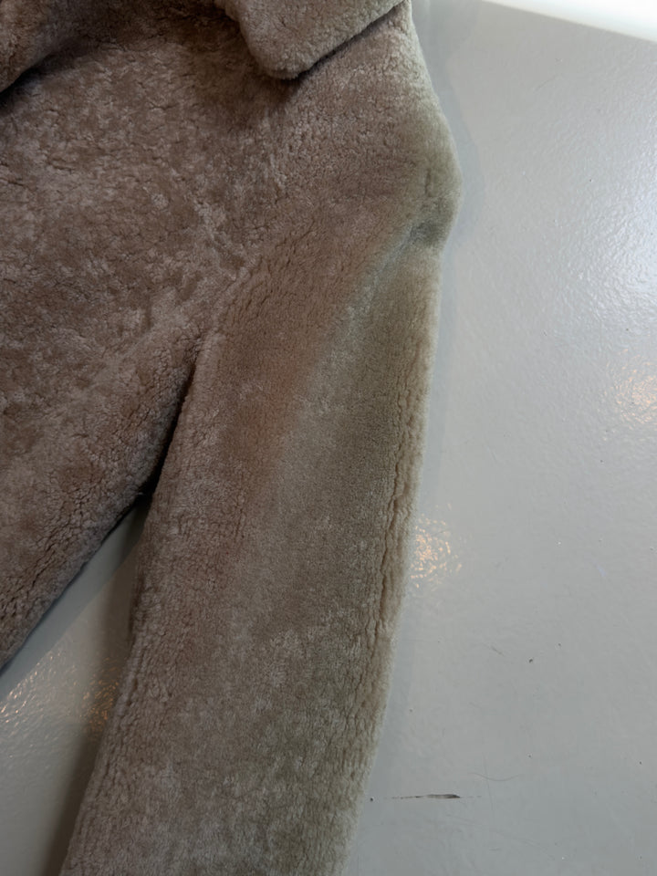Curly Lamb 85 cm. - Beige - Women