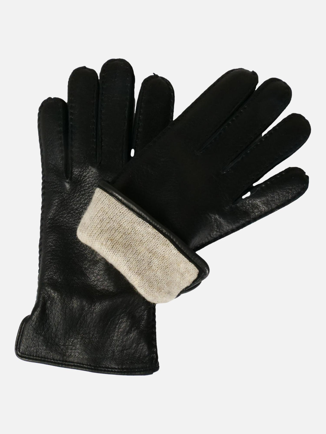 hirschleder handschuhe damen 2145 Handschuhe – Premium-Handschuh aus Hirschleder – Damen – Schwarz