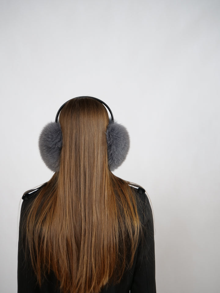 HL7E007 Fox Earmuffs - Fox - Accesories - Grey