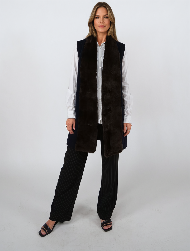 Isalyne, 85 cm. – Rex – Damen – Marineblau