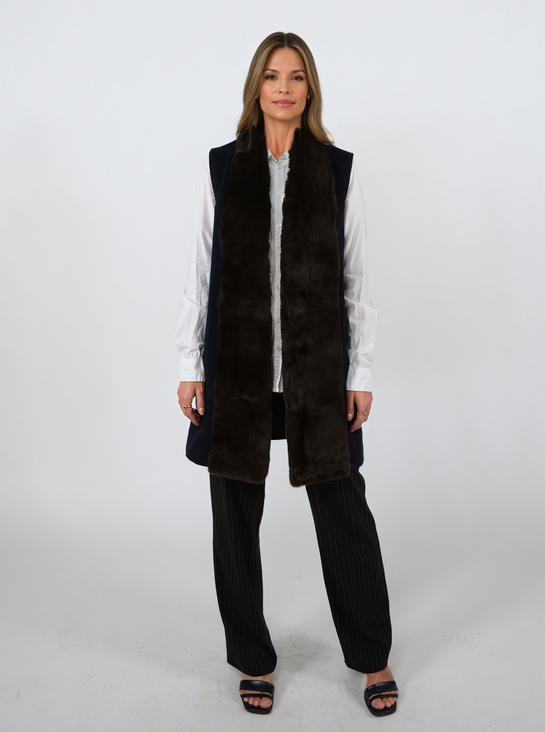 Isalyne, 85 cm. – Rex – Damen – Marineblau