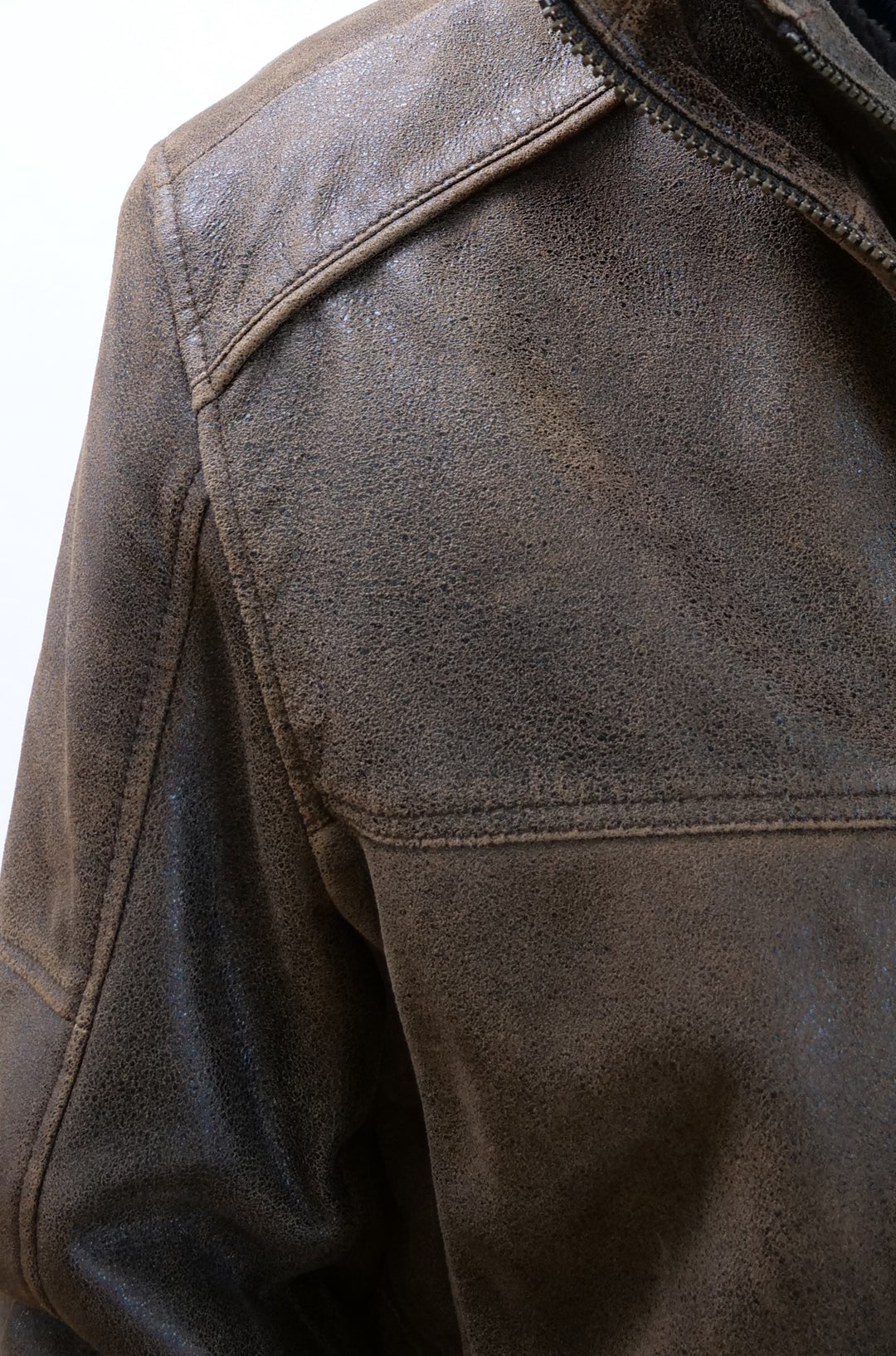 Winter Gomez, 80 cm. - Gede gnidede af læder - mand - sort