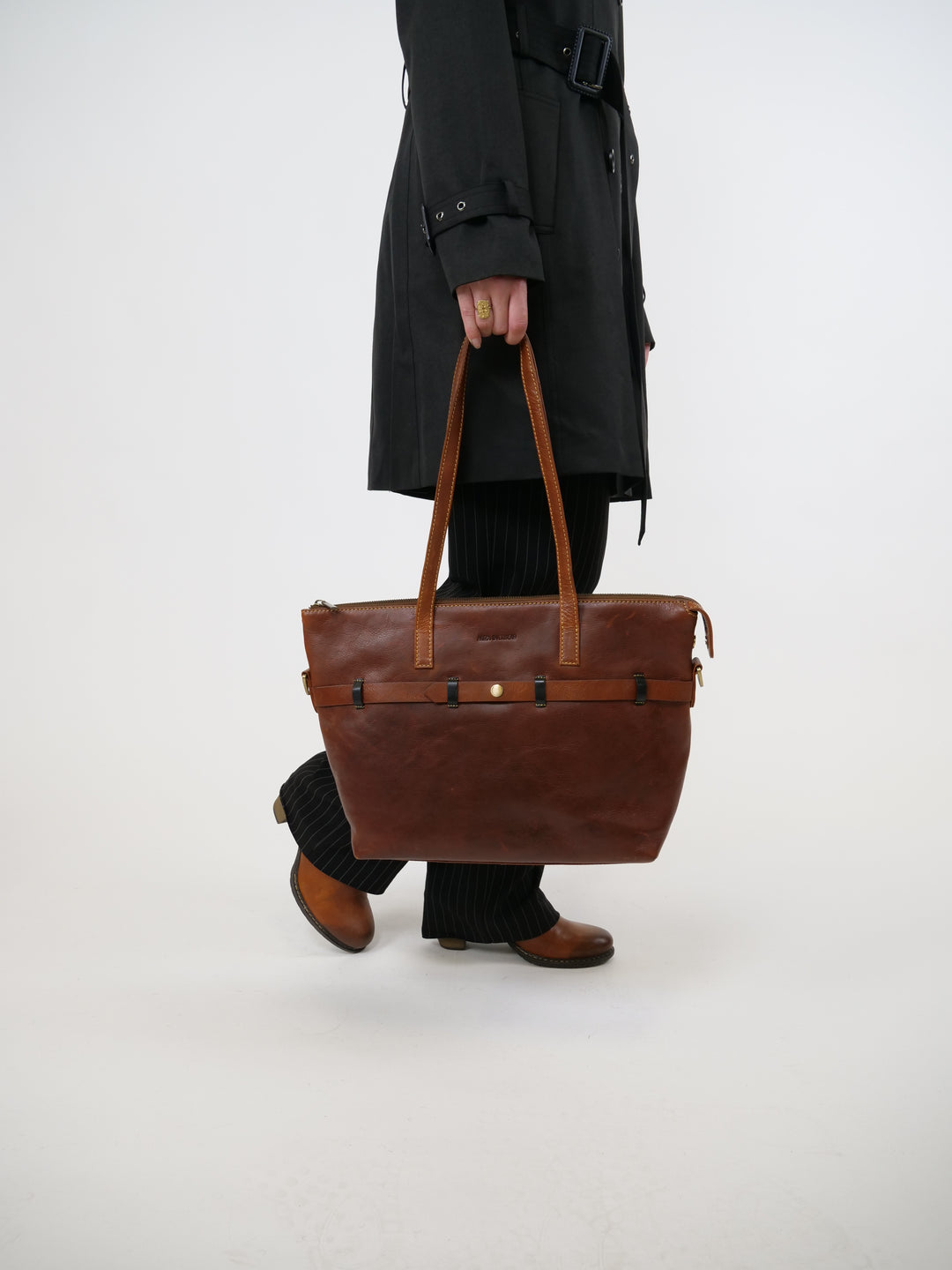 LB-1187-R1 Leatherbag - Accesories - Cognac