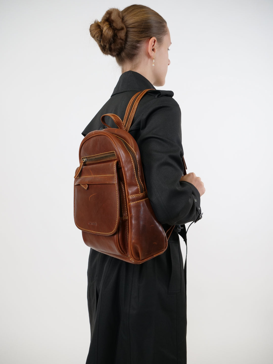 MB-058-R Rucksack – Zubehör – Cognac